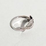 Anello Intreccio GIANNI CARITA Diamante 723